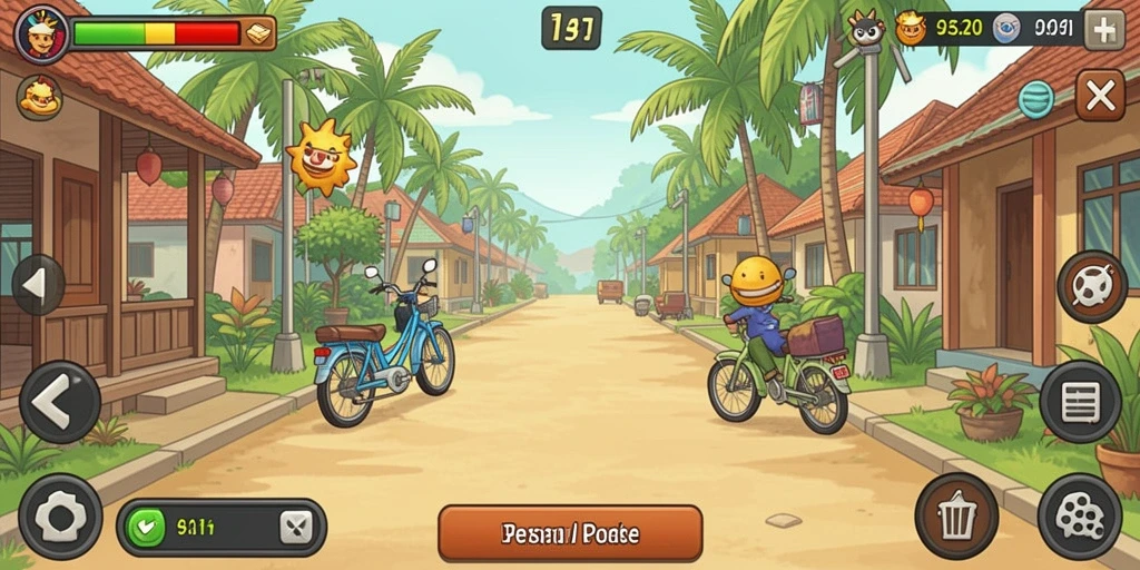 Gambaran awal dari dunia petualangan <strong>234E</strong>.