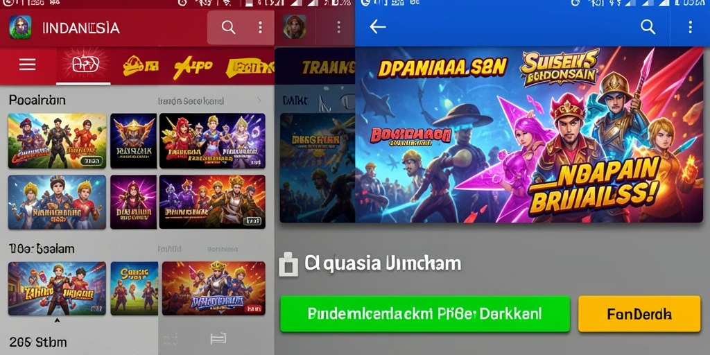 Screenshot menunjukkan pemain tengah memindai kode QR di sebuah kafe.