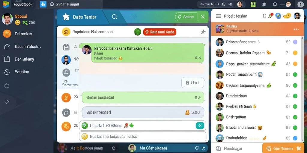 Tampilan antarmuka yang user-friendly.