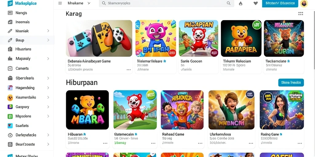 Tampilan utama JABARTOTO dengan pilihan permainan yang jelas.