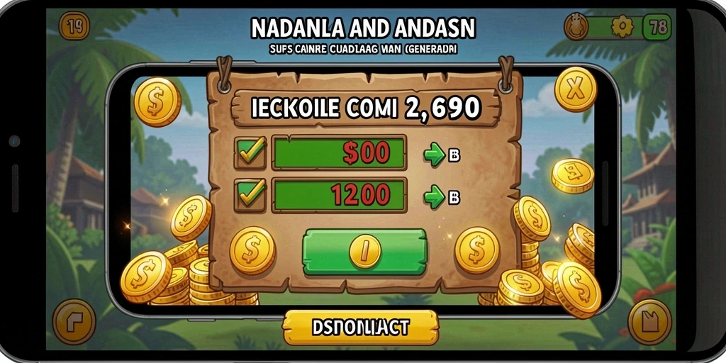 Screenshot menampilkan karakter utama dalam petualangan epik.
