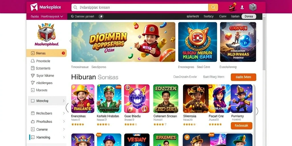 Tampilan antarmuka yang ramah pengguna.