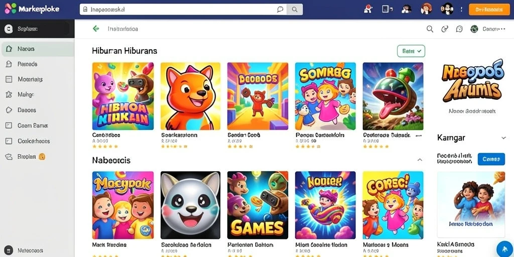 Tampilan antarmuka user-friendly yang memikat.