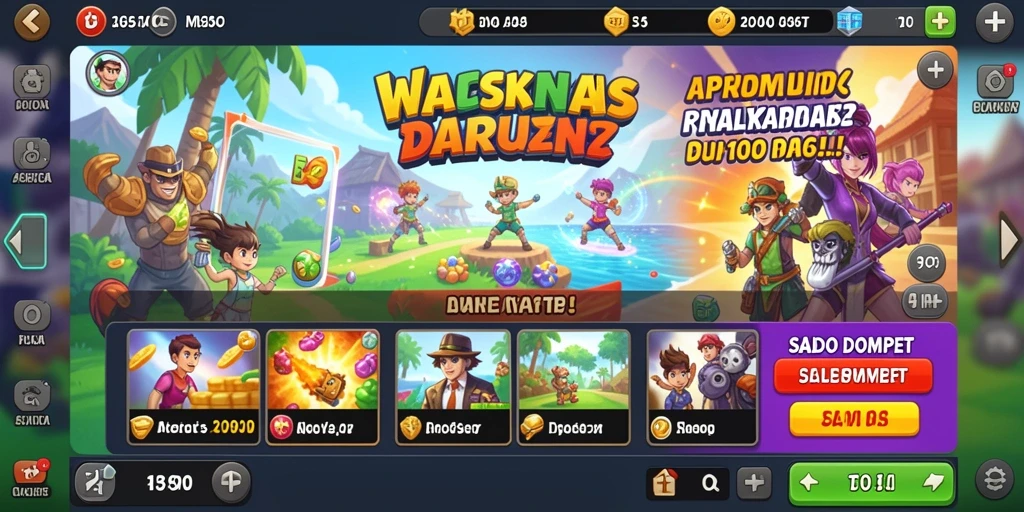 Screenshot menampilkan karakter panda dalam level hutan.