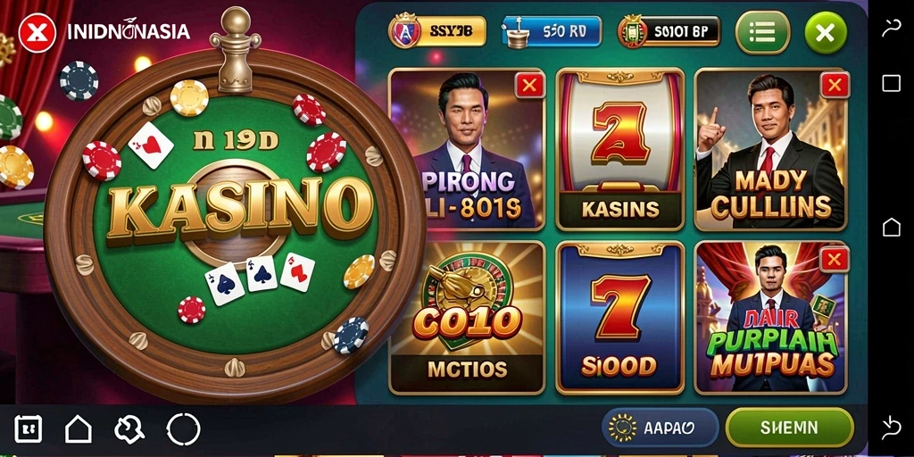 Tampilan awal yang memikat dan mudah dinavigasi.