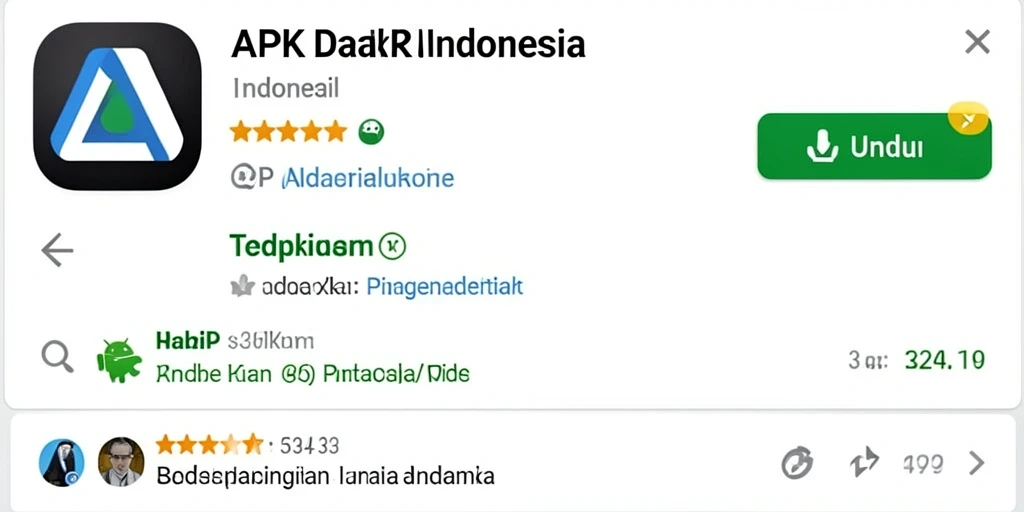 Tampilan antarmuka yang menarik untuk anak-anak.