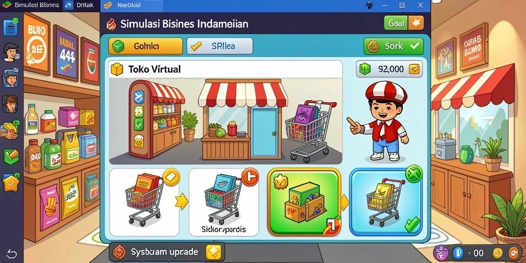 Tampilan antarmuka yang menarik dan mudah digunakan.