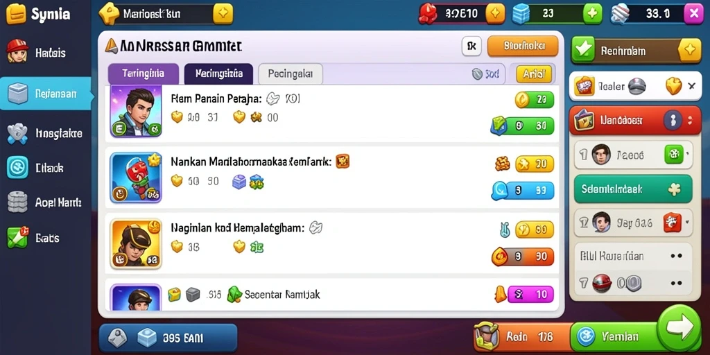 Tampilan antarmuka yang modern dan ramah pengguna.