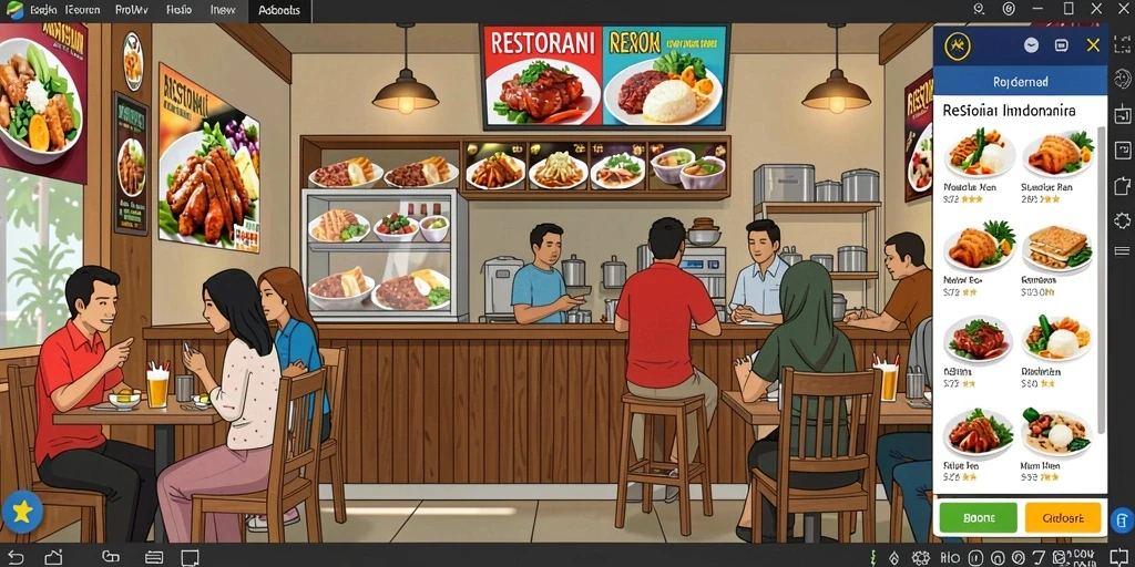 Antarmuka yang ramah pengguna dan menarik.