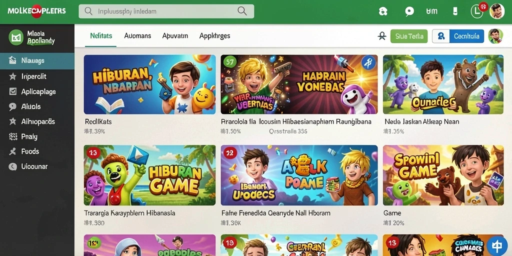 Tampilan antarmuka yang bersih dan user-friendly.