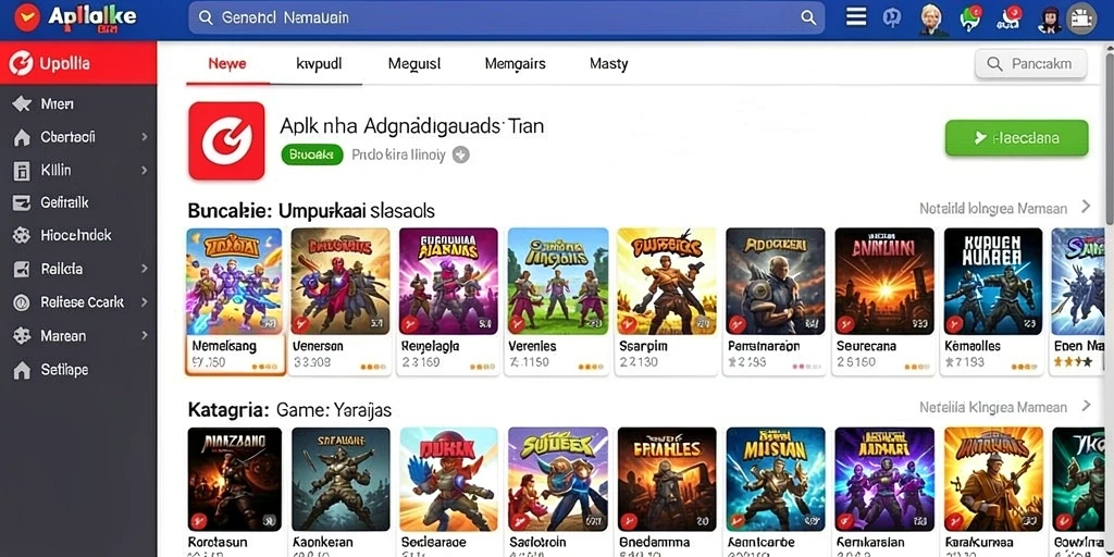 Tangkapan layar menampilkan aksi seru dalam game.